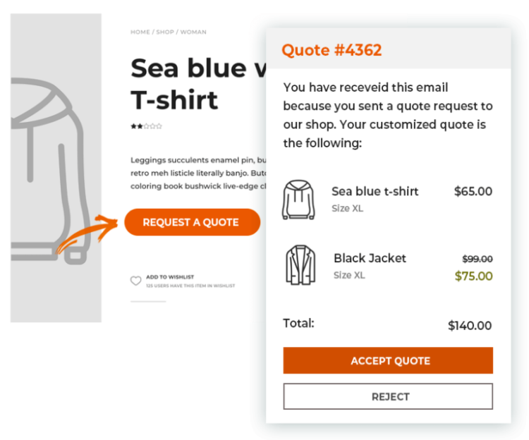 YITH WooCommerce Request a Quote