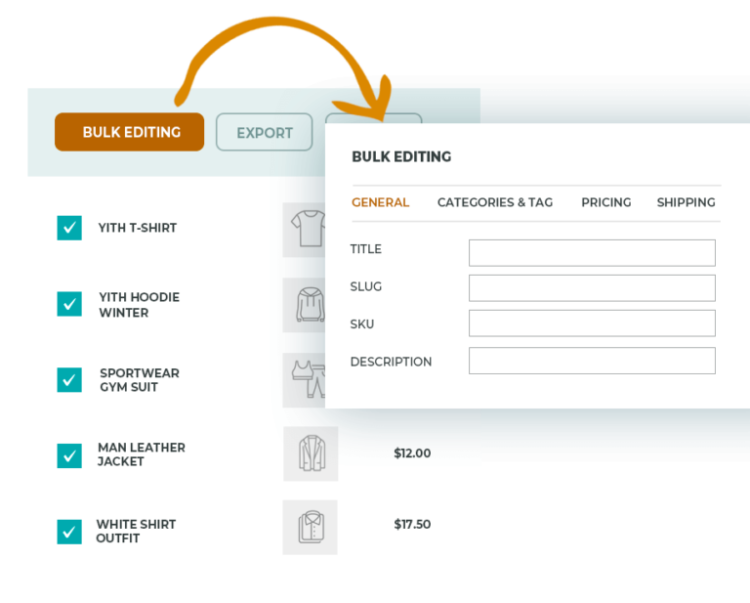 YITH WooCommerce Bulk Product Editing